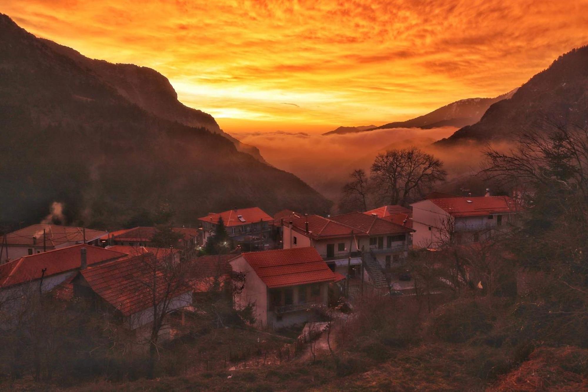 Archontiko Tou Krommyda Eláti Exterior foto
